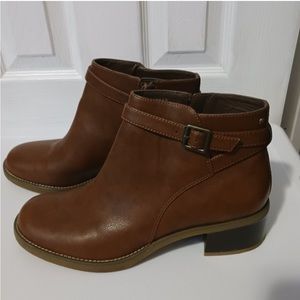 Genuine Leather Booties Excellent condition